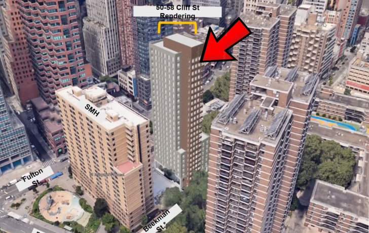 All-Affordable Housing Tower at 50–58 Cliff Street: Manhattan's New $70M Project Revealed (2026)