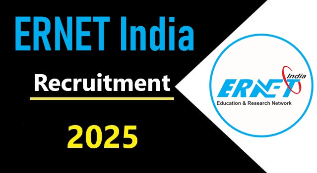 ERNET India Recruitment 2025