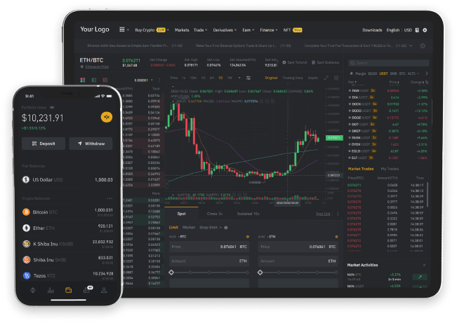 Binance Clone Script Coinsclone Cabinetm - Perfect Minimal Wallpaper - Mobile
