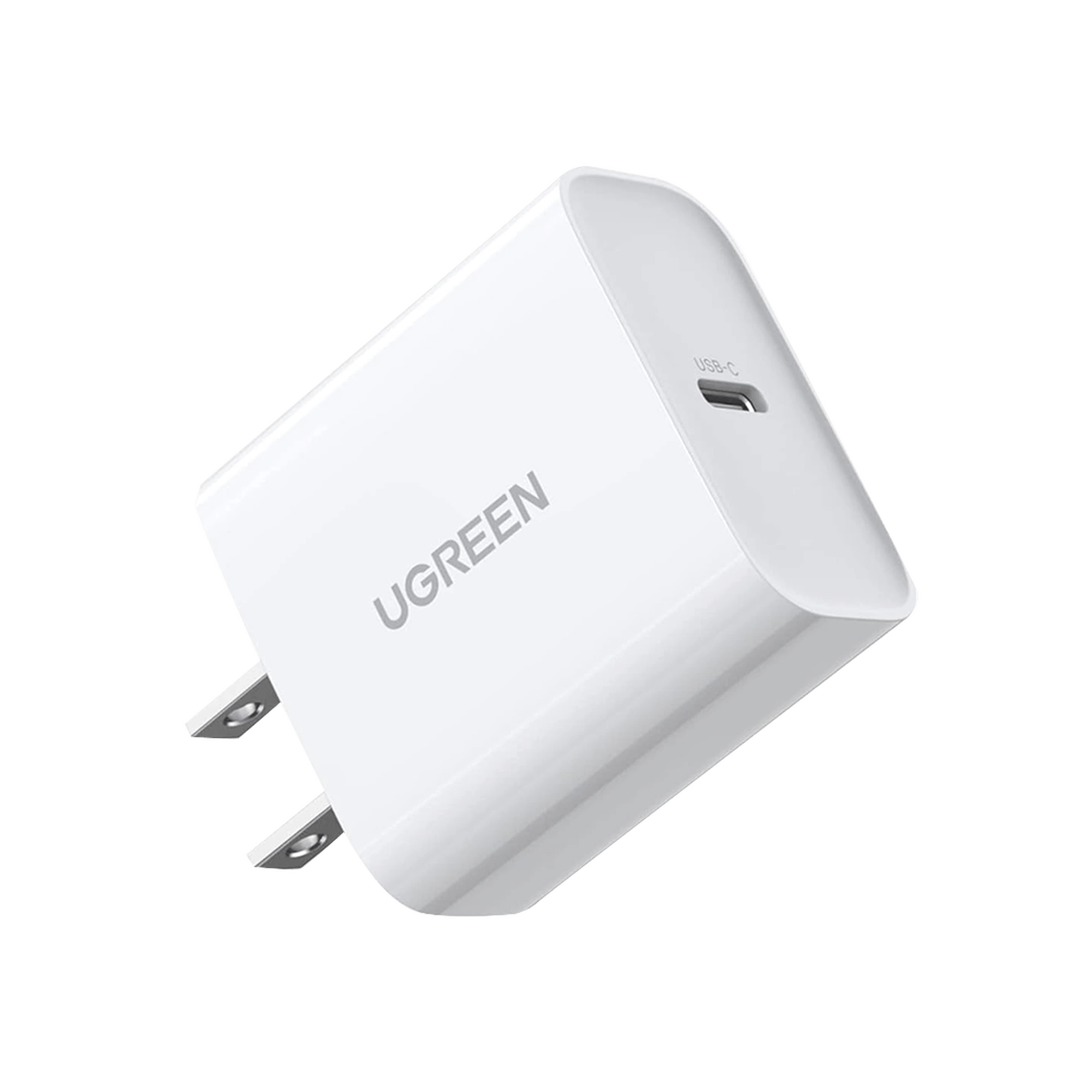 Ugreen Cargador de Pared 60449B, 20W, 1 x USB-C