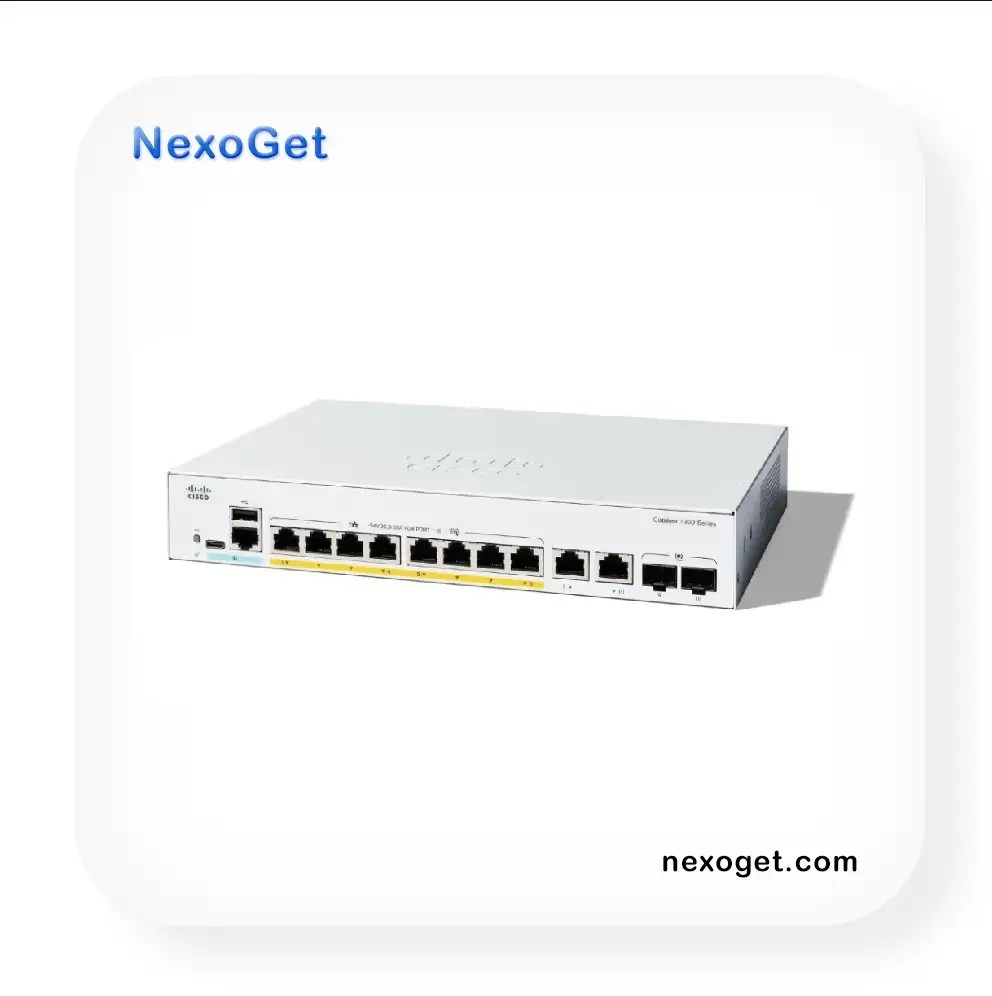 Cisco C1300-8FP-2G Switch 8-Port Gigabit PoE+