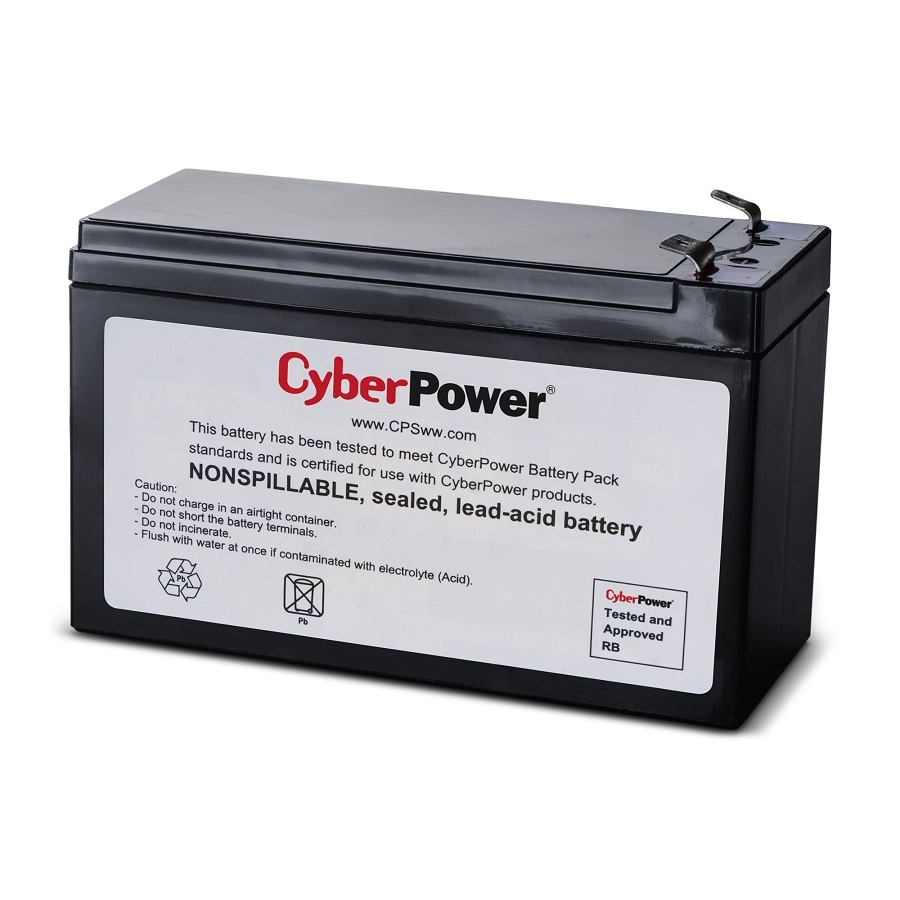 Bateria De Reemplazo Cyberpower (Rb1290) 12V/9Ah. Garanta 1 Año