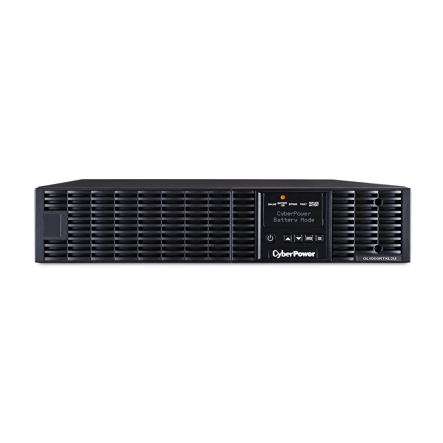 No Break Cyberpower (Ol1000Rtxl2U) Online 1000 Va/900 Watts Torre/Rack (2U) 8 × Nema 5-15R. 3 Años De Garantia En Pila Y Equipo.