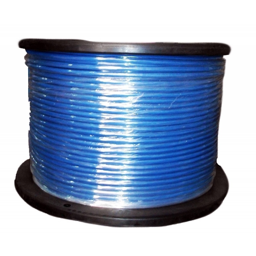 Bobina De Cable Condumex Cat6 Ftp Blindaje Cm 100% Cobre Solido 23 Awg Rollo 305 Metros Azul