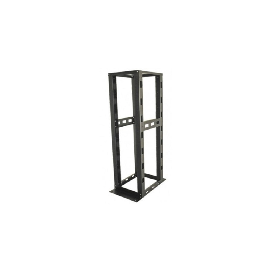 Rack North System 45 U.R. 4 Postes 19 O 23 Pulgadas Acero Negro Texturizado