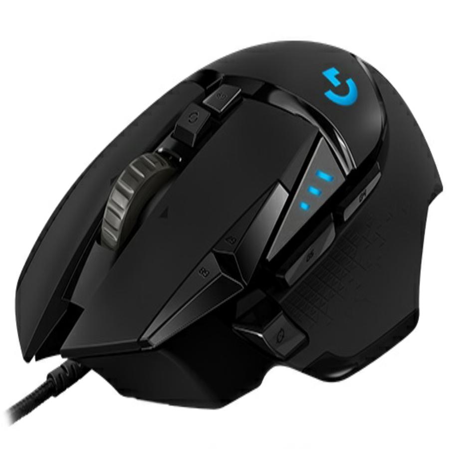 Mouse Gaming Logitech G502 Hero Negro Alambrico Usb Lightsync Rgb 16K Dpis