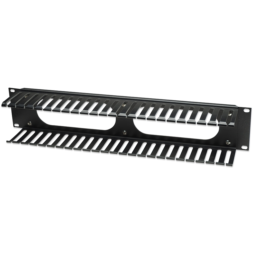 Organizador Cables 19 Intellinet,168458, 2U Plastico