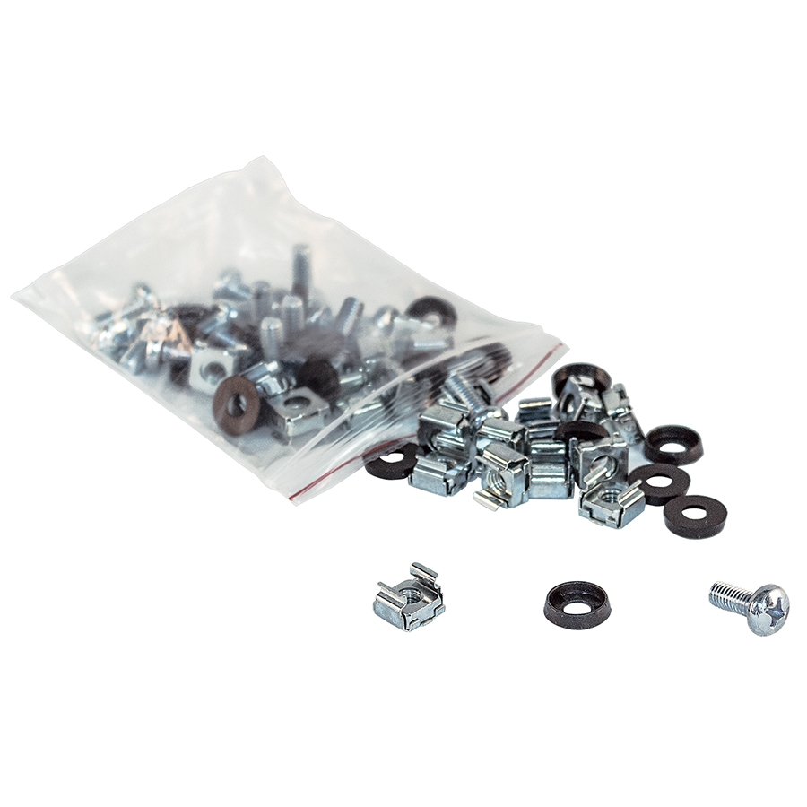 Tornilleria ,Intellinet,7110181,Gabinete 19 Pulgadas, 50 Sets M6 Bote