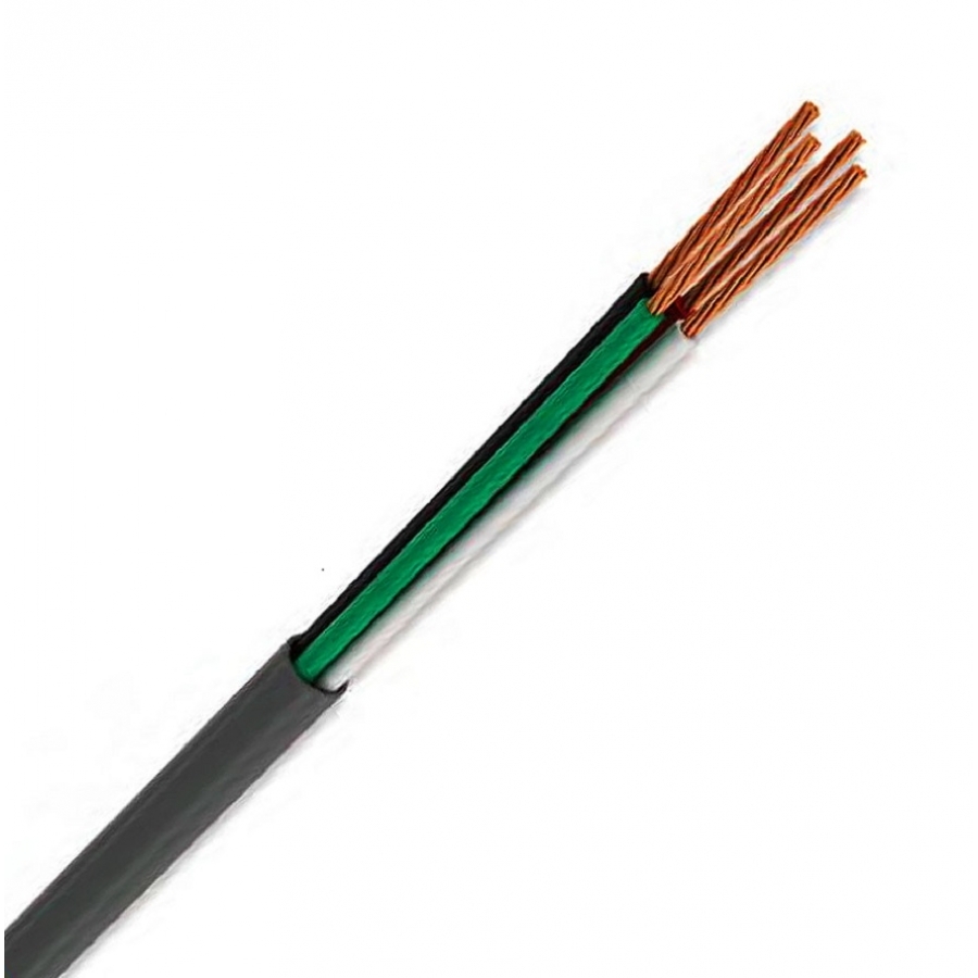 Bobina De Cable Para Alrma Condumex Cl2R 6/22 Awg Rollo 305 Mts Blanco