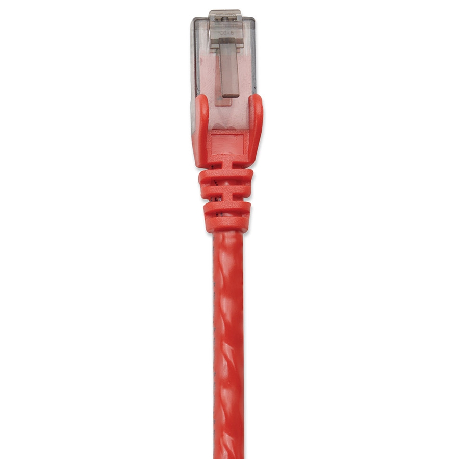 Cable Patch,Intellinet,342179, Cat 6,  3.0M(10.0F) Utp Rojo