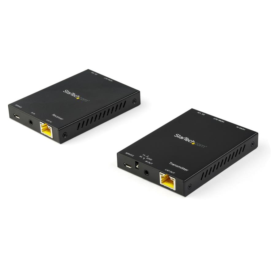 Kit Extensor De Video Hdmi Por Cat 6 - 4K 60Hz - Hdr - 4:4:4 - Compatible Con Audio 7.1 - Expansor De Video Hdmi - 50M - Startech.Com Mod. St121Hd20V