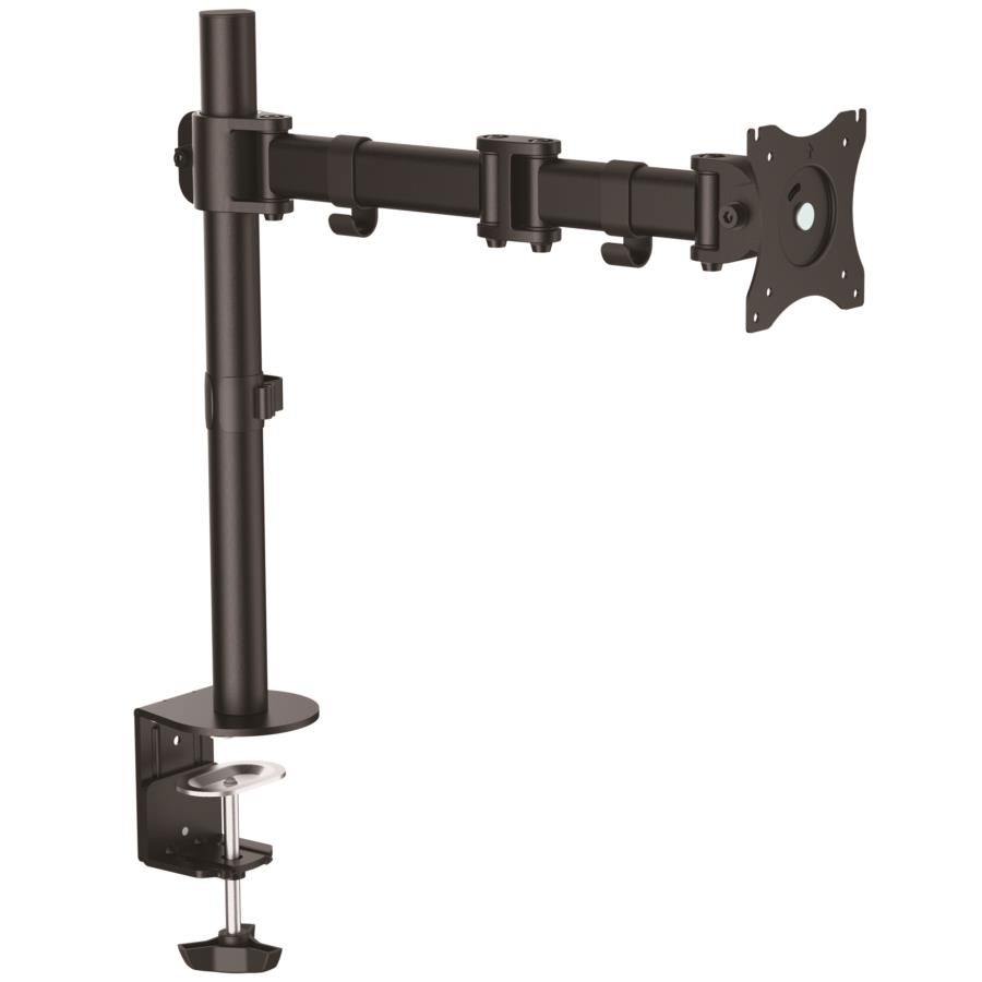 Soporte De Escritorio Para Un Monitor - Brazo Articulado Para Montaje De Pantallas De Hasta 27 Pulgadas - Montaje Vesa De Acero - Negro - Startech.Com Mod. Armpivotb