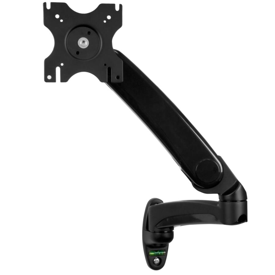 Soporte De Pared Para Un Monitor - Brazo De Montaje En Pared - Con Ajuste De Altura De Un Solo Toque - Para Pantallas Hasta 30 Vesa - Startech.Com Mod