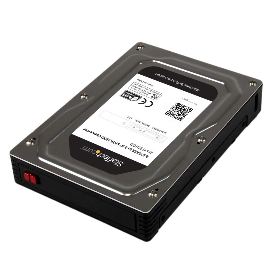 Gabinete Adaptador De Disco Duro O Ssd Sata De 2.5 De Hasta 12.5Mm De Altura Para Bahía De 3.5 - Startech.Com Mod. 25Sat35Hdd