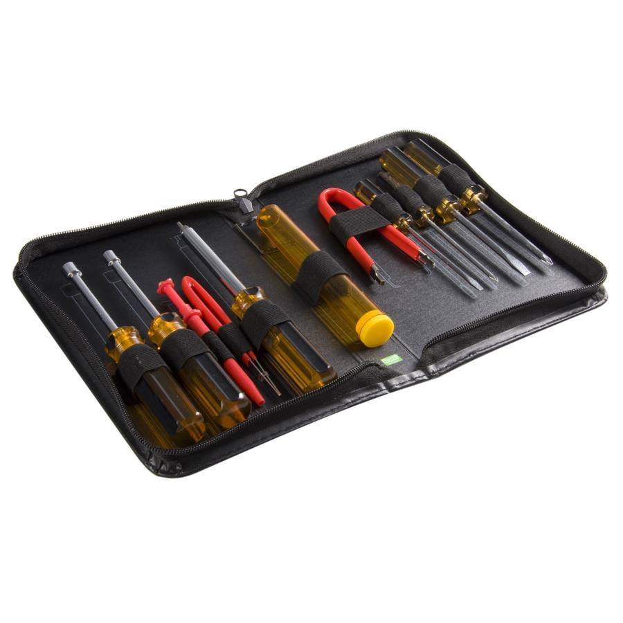Juego Kit Set De Reparación Herramientas Computadora Pc 11 Piezas Con Estuche - Torx Phillips Plano - Extractor De Chips - Startech.Com Mod. Ctk200