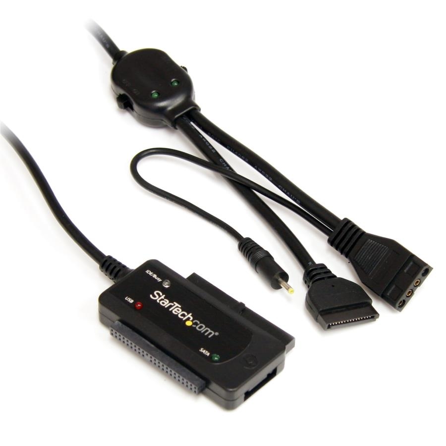 Adaptador Combo Sata Ide A Usb 2.0 Para Disco Duro Y Ssd Con Alimentación - Sata - Ide - Lp4 - Usb A - Startech.Com Mod. Usb2Sataide
