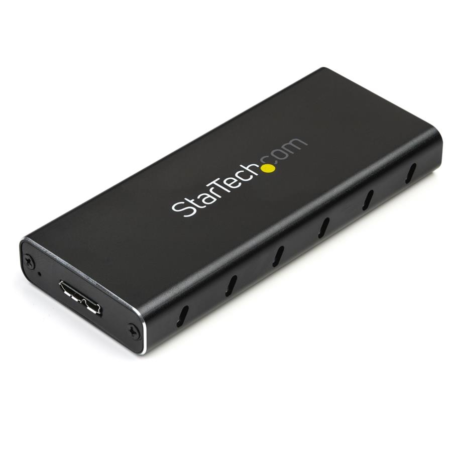 Gabinete Externo Usb 3.1 Carcasa Protectora De Disco Duro Usb A M.2 Ngff - Gabinete Caja De Ssd M.2 Para Ssds M.2 Sata - Startech.Com Mod. Sm21Bmu31C3