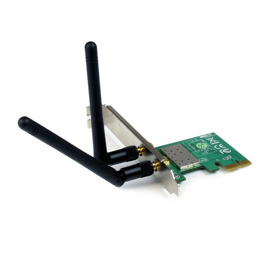 Tarjeta Pci Express - Adaptador Pcie De Red Inalámbrica Wireless Wifi N 802.11B/G/N 300Mbps 2T2R - Startech.Com Mod. Pex300Wn2X2