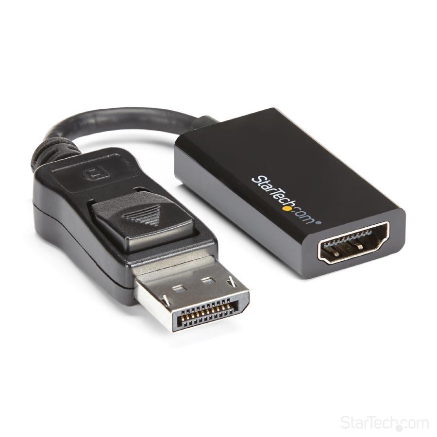 Adaptador De Video Displayport A Hdmi - Convertiddor Activo - 4K 60Hz Uhd - Con Pestillo - Startech.Com Mod. Dp2Hd4K60S