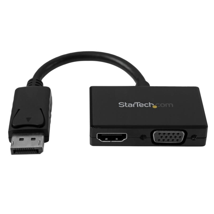Adaptador Dp De Audio/Video Para Viajes - Convertidor Displayport A Hdmi O Vga Compatible Con Thunderbolt 1920X1200 - Startech.Com Mod. Dp2Hdvga