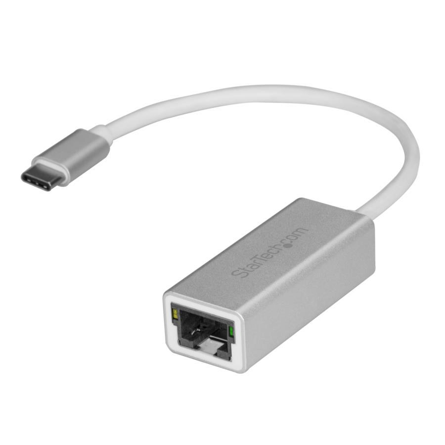 Adaptador De Red Gigabit Usb-C - Usb 3.1 Gen 1 (5 Gbps) - Plateado - Startech.Com Mod. Us1Gc30A