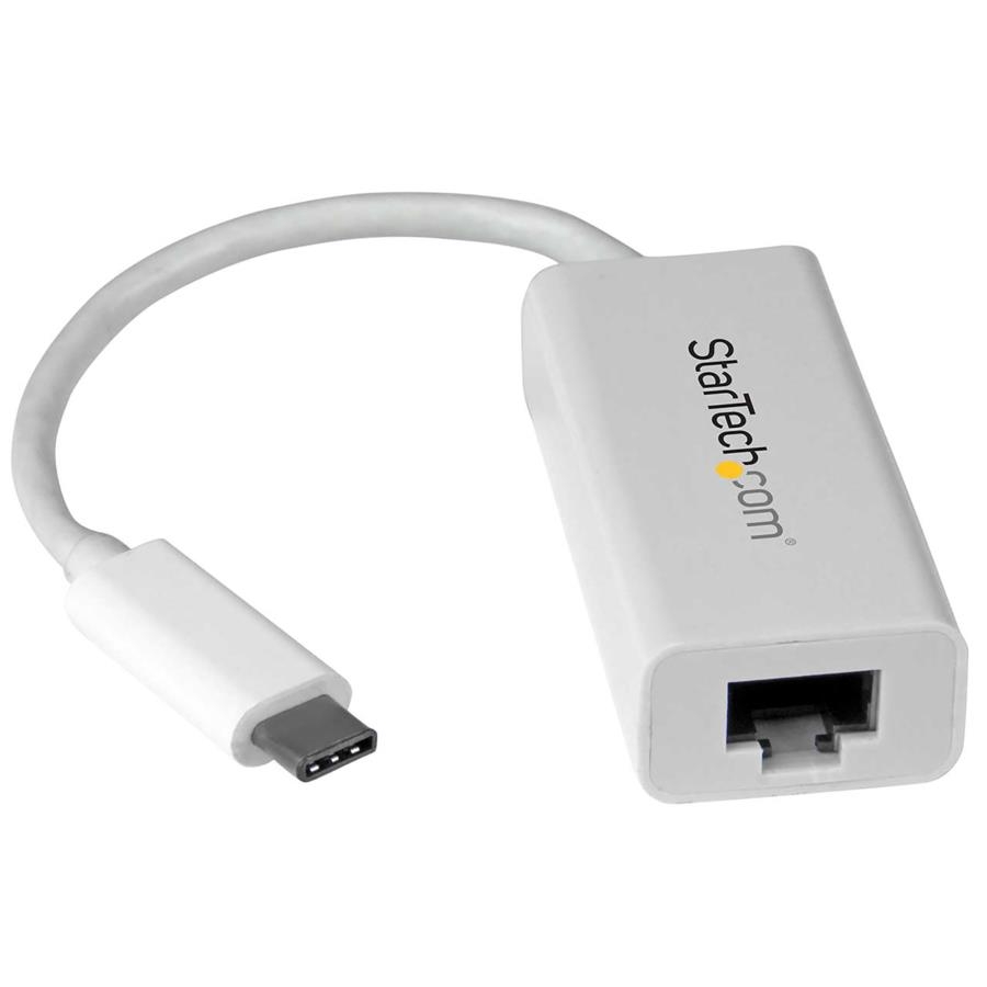 Adaptador De Red Gigabit Usb-C - Usb 3.1 Gen 1 (5 Gbps) - Blanco - Startech.Com Mod. Us1Gc30W