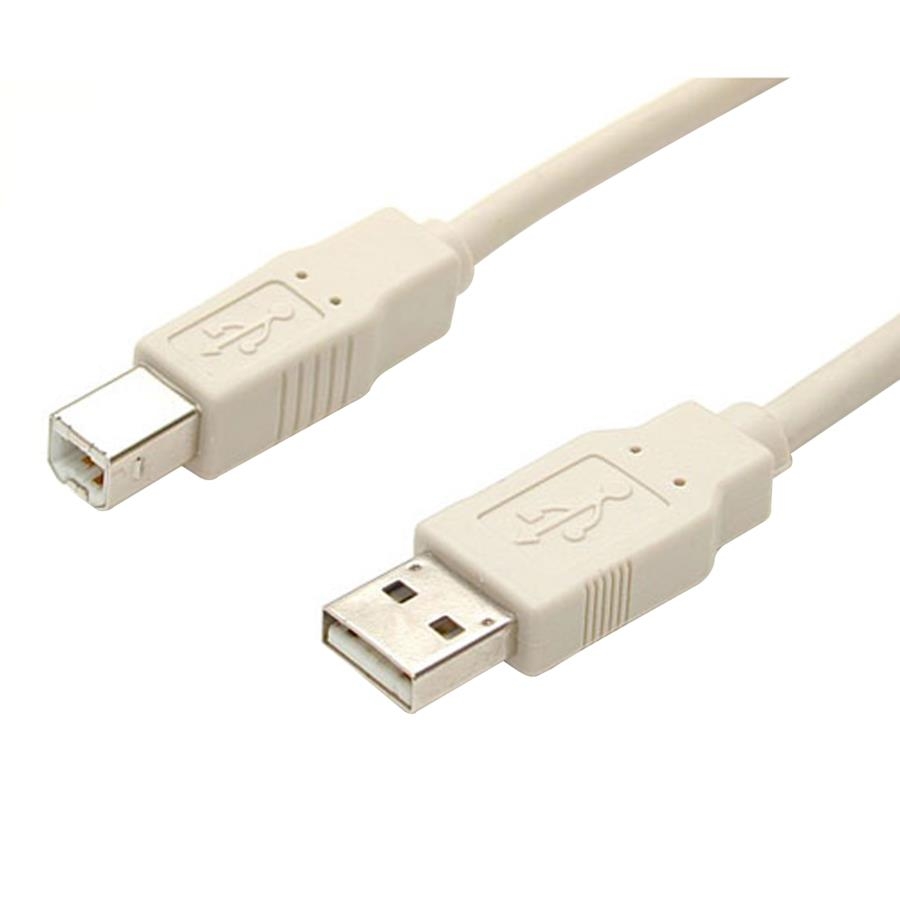 Cable De 3M Usb 2.0 Beige - Usb Tipo-A Macho A Usb-B Macho Para Impresora - Startech.Com Mod. Usbfab_10
