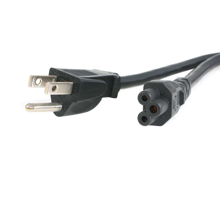 Cable De Corriente De 1.8M Estandar Para Laptop - 18Awg - Nema 5-15P A C5 - (Mickey Mouse) - Cable De Alimentacion Para Laptop - Startech.Com Mod. Pxt101Nb3S