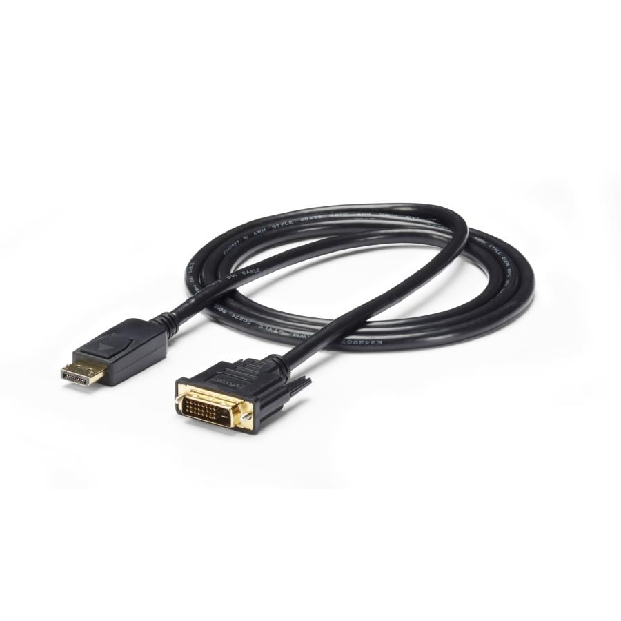Cable Adaptador De 1.8M Displayport A Dvi - Convertidor De Video - Mini Dp Macho - Dvi-D Macho - 1920X1200 - Pasivo - Negro - Startech.Com Mod. Dp2Dvi2Mm6
