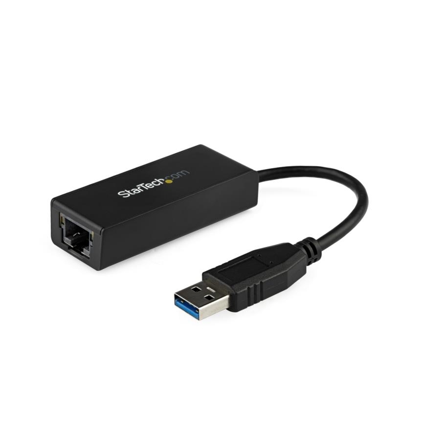 Adaptador Tarjeta De Red Externa Nic Usb 3.0 A 1Gbps Gigabit Ethernet 1 Puerto - 1X Rj45 Hembra - 1X Usba - Negro - Startech.Com Mod. Usb31000S
