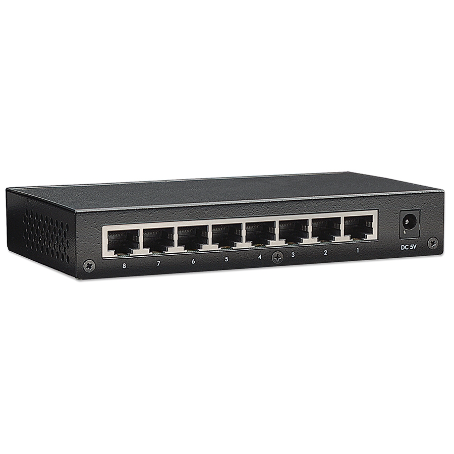 Switch,Intellinet,530347, Gb  8 Ptos Metal