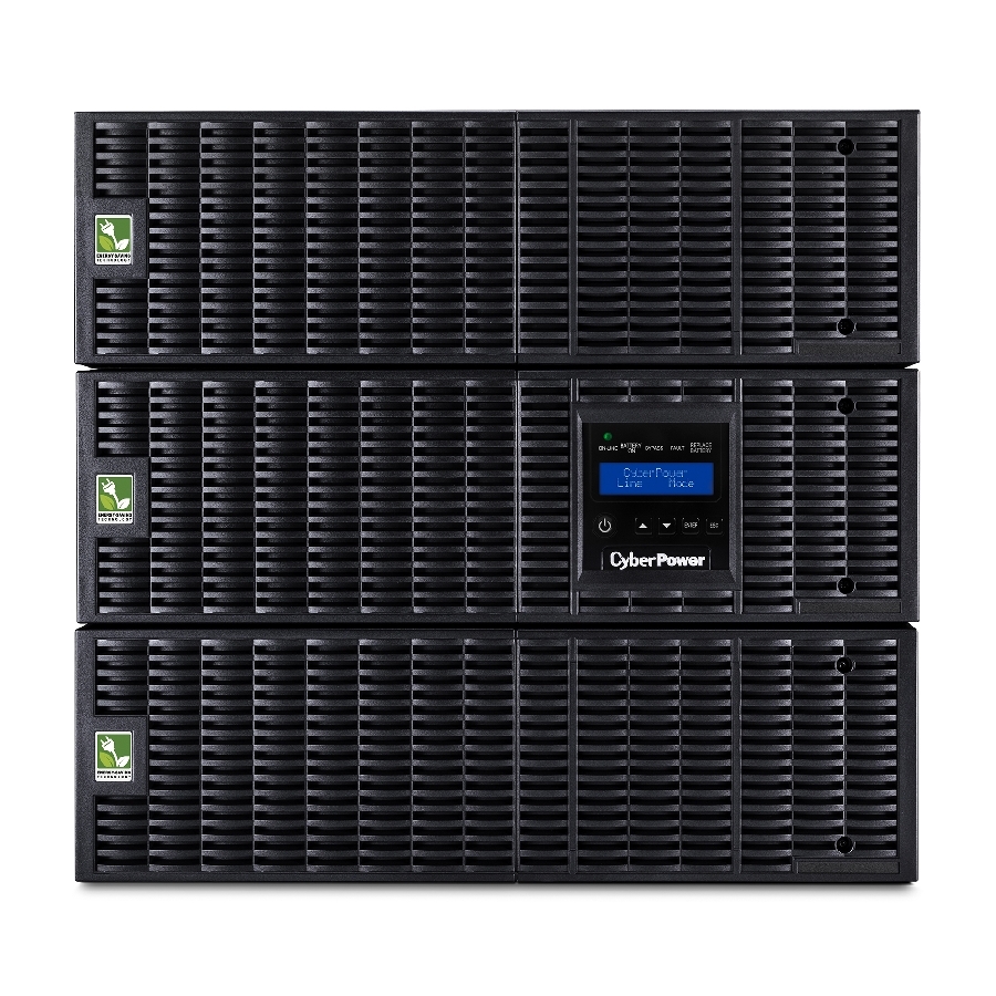 No Break Cyberpower (Ol8Krtf) 8000Va /8000W,Online,200-240Vac / 120-240 Vac. Pantalla Lcd. Onda Senoidal Pura, Convertible Torre/Rack 8U, 6 X Nema 5-20R, 3 X Nema L6-30R,1 Xhardwire. Garantia 3 Años.