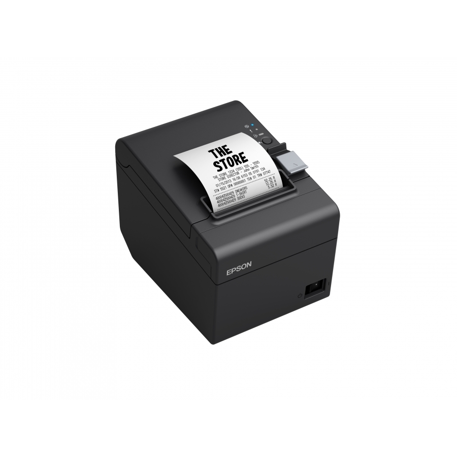 Miniprinter Epson Tm-T20Iii, Termica, 80 Mm O 58 Mm, Ethernet, Autocortador, Negra