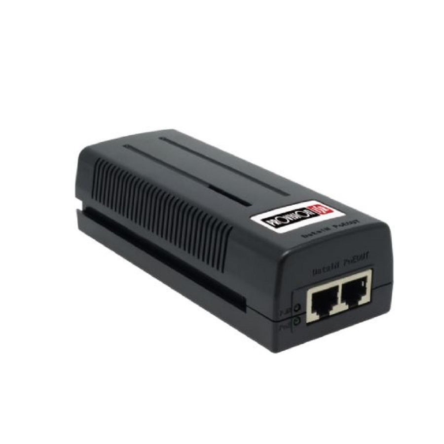 Inyector Poe / Provision Isr / Poei-0130 / 1Ch / 100 Mts / 100 Mbps / 30W