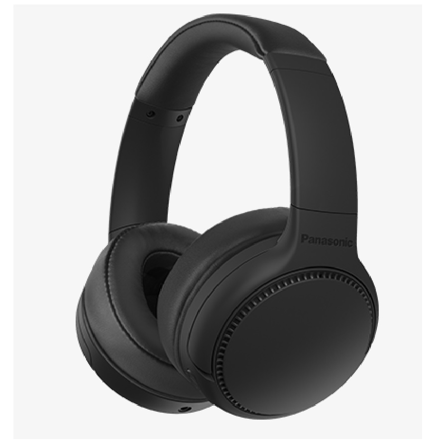 Audifonos Bluetooth Tipo Diadema (On-Ear) Panasonic Rb-M300Be-K, Color Negro, Funcion Manos Libres/Microfono, 36 Horas De Reproduccion Continua, Ultralivianos