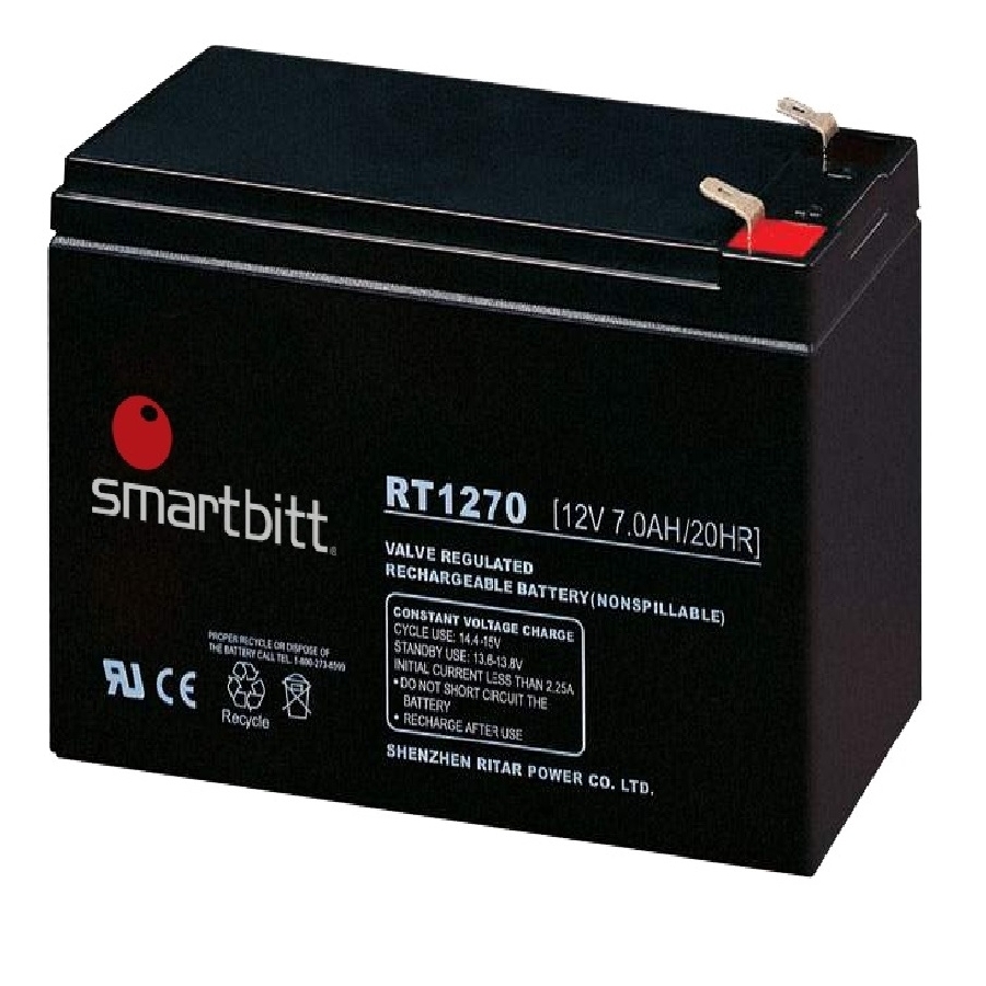 Bateria Smartbitt Bateria 12V/7Ah Compatible Con Sbnb750, Sbnb1200, Sbnb1800, Sbnb1200Si, Sbnb2200Proii Y Sbnb3200Proii