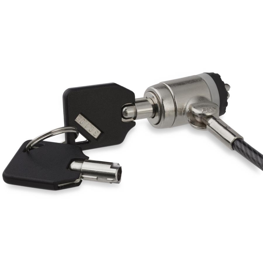 Candado Con Cable De Acero De 2M Para Laptop - Con Traba De Ranura (Tipo K) - Con Llave - Cable Con Seguro Para Laptop - Startech.Com Mod. Ltlockkey