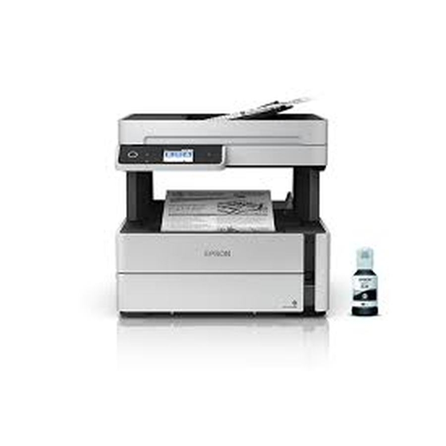 Multifuncional Epson M3180, 39 Ppm Negro, Tinta Continua, Ecotank, Usb, Wifi, Red, Adf, Monocromatica