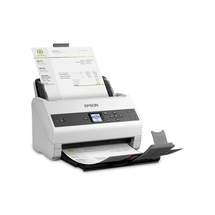 Escaner Epson Workforce Ds-870, 65 Ppm/130 Ipm, 600 Dpi, 30 Bits, Usb, Adf, Duplex