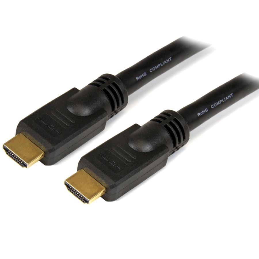 Cable Hdmi De 15M De Alta Velocidad - 2X Hdmi Macho - Negro - Ultra Hd 4K X 2K - Startech.Com Mod. Hdmm15M