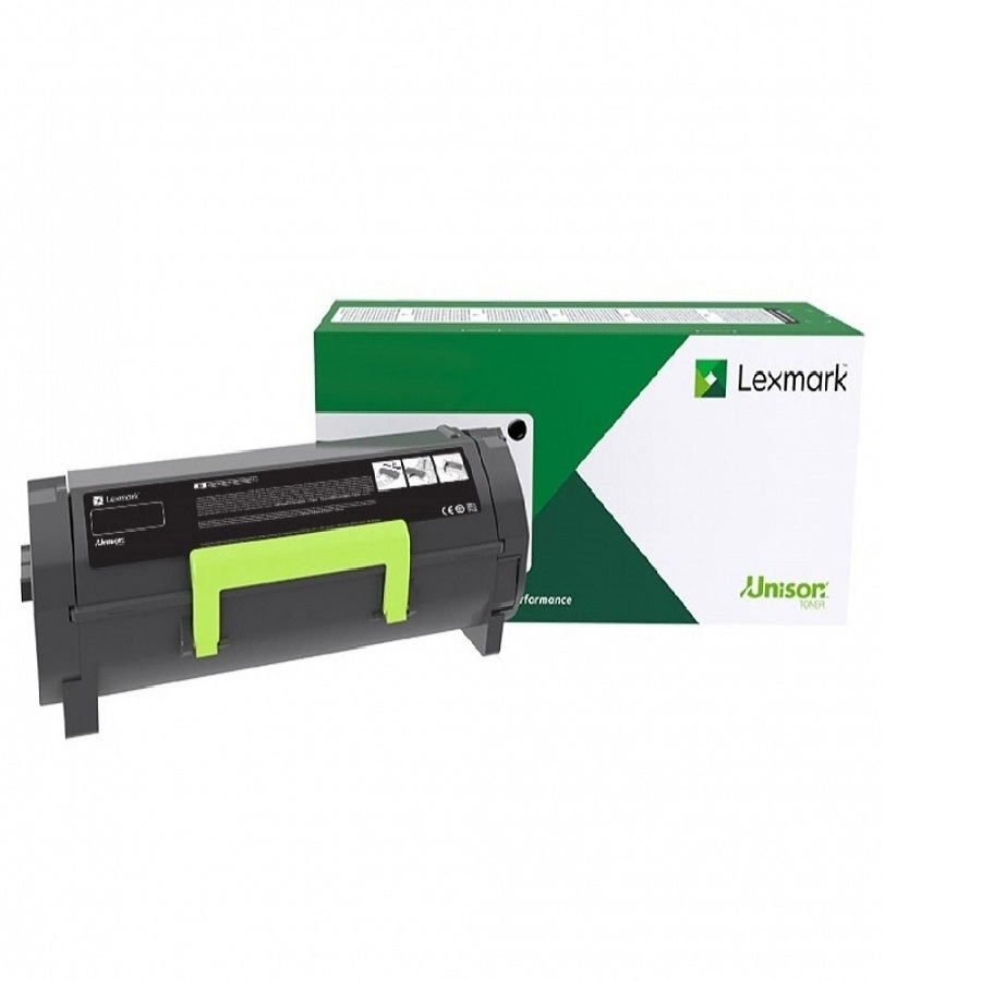 Toner Laser Lexmark , Color Negro, Alto Rendimiento , 58D4H00 / Hasta 15,000 Paginas, 5% De Cobertura, Para : Modelos: Mx826Ade, Mx824Ade, Ms821Dn, Ms823Dn, Ms826De, Mx722Adhe