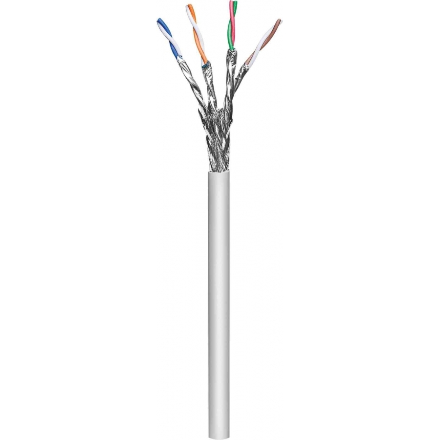 Bobina,Intellinet,705066, Cat 6A Sftp 305M Solida Gris,100% Cobre