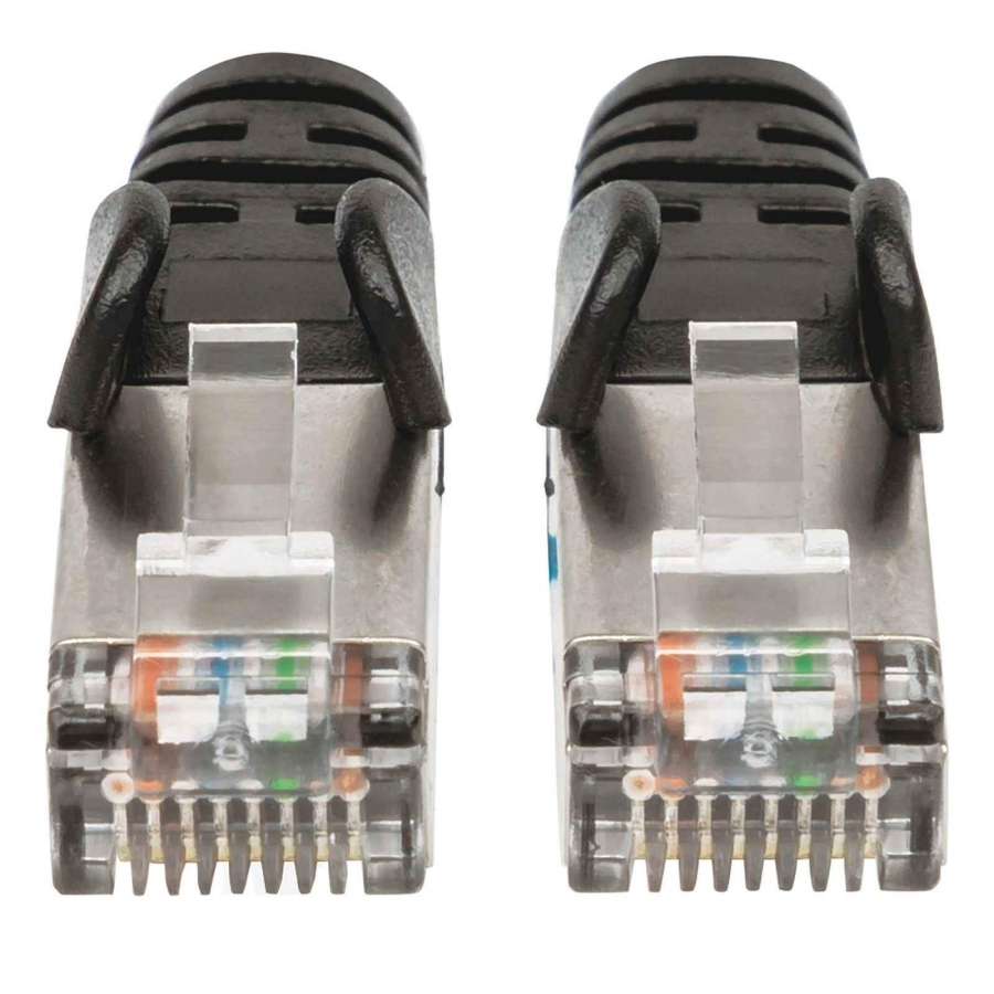 Cable Patch,Intellinet,741545, Cat 6A,  3.0M(10.0F) S/Ftp Negro