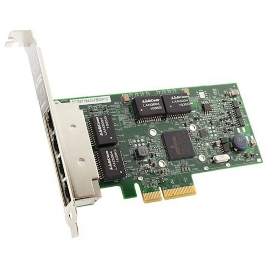 Tarjeta De Red Thinksystem Broadcom 5719 1Gbe Rj45 4-Port Pci Ethernet Adapter Para St650 V3, Sr630 V3, Sr650 V3, St50 V2, Sr250 V2, St650 V2, Sr630 V2, Sr650 V2, St550