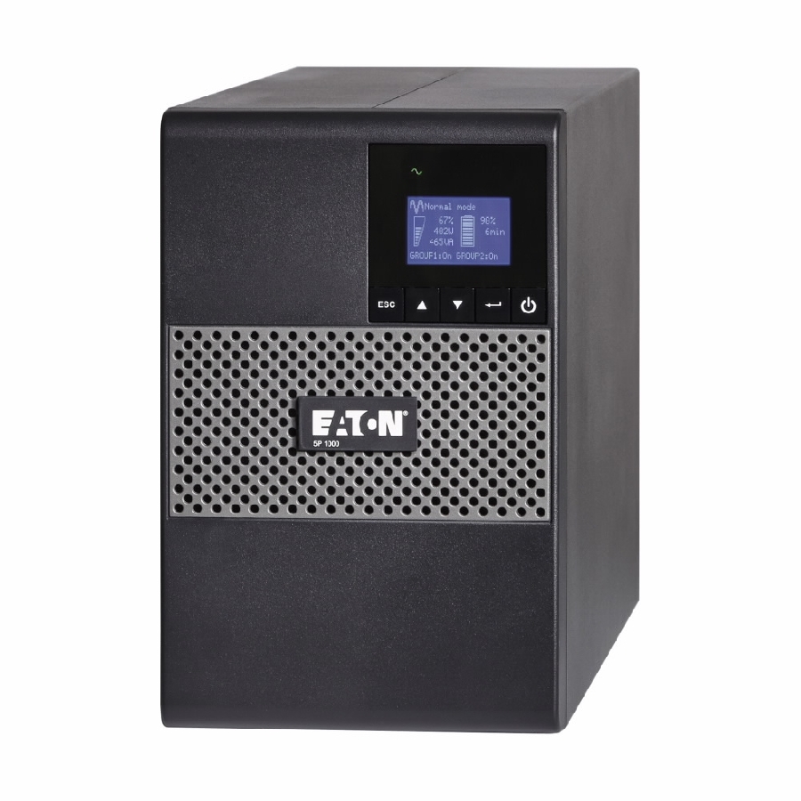 No Break / Ups / Eaton / Modelo 5P1000, 1000Va/770W, 120V, 8 Contactos, Torre 5 Mins Respaldo