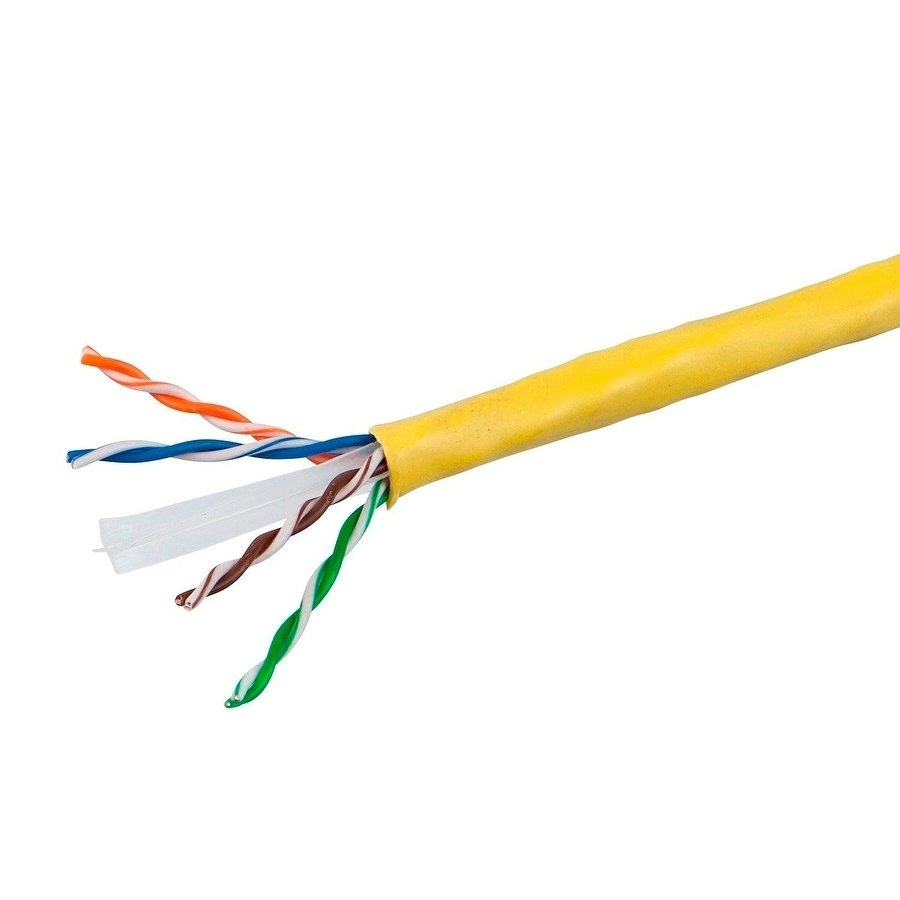 Bobina De Cable Condumex Cat5E Utp Ultracat Cm 100% Cobre 24 Awg 305 Mts Color Amarillo