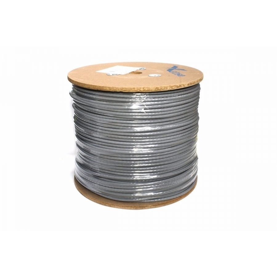 Bobina De Cable Condumex Cat5E Utp Bravo Twis Cm 100% Cobre 24 Awg 305 Mts Color Gris