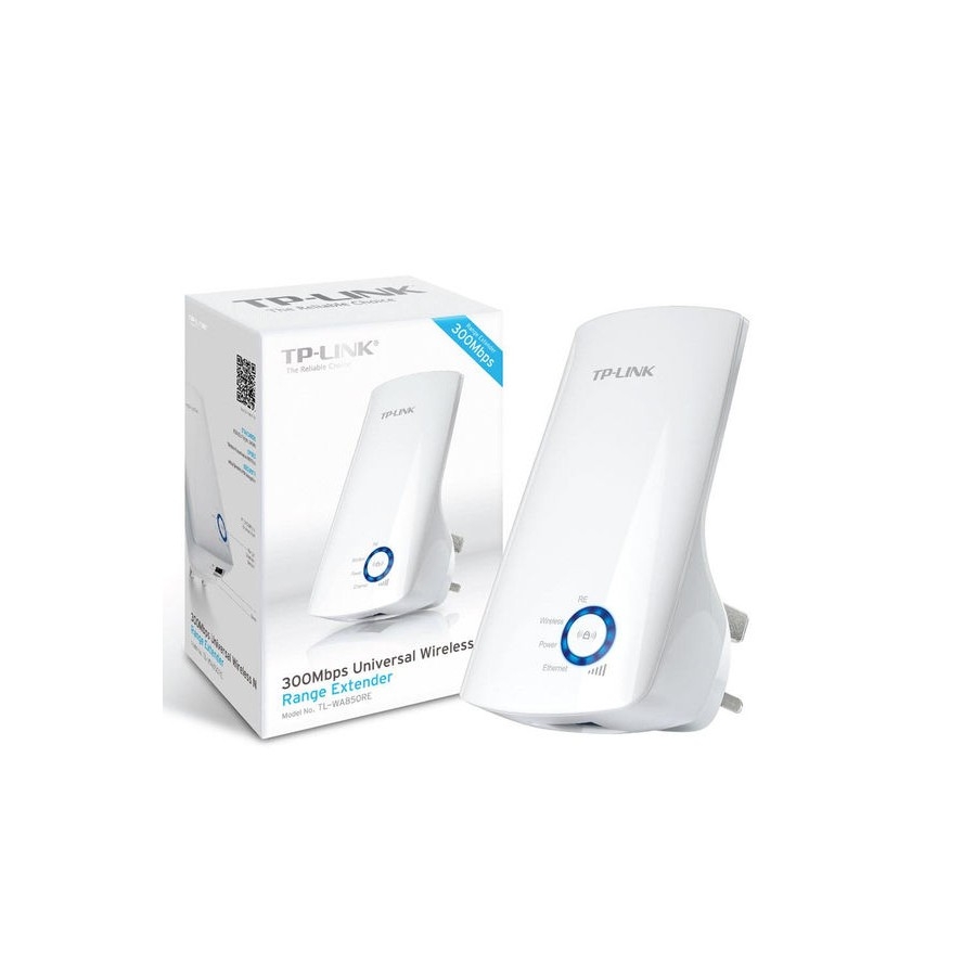 Repetidor | Tp-Link | Tl-Wa850Re |  Extensor De Rango Inalambrico | 300Mbps | 1 Rj45 10/100 Mbps | Plug And Play Sin Cables