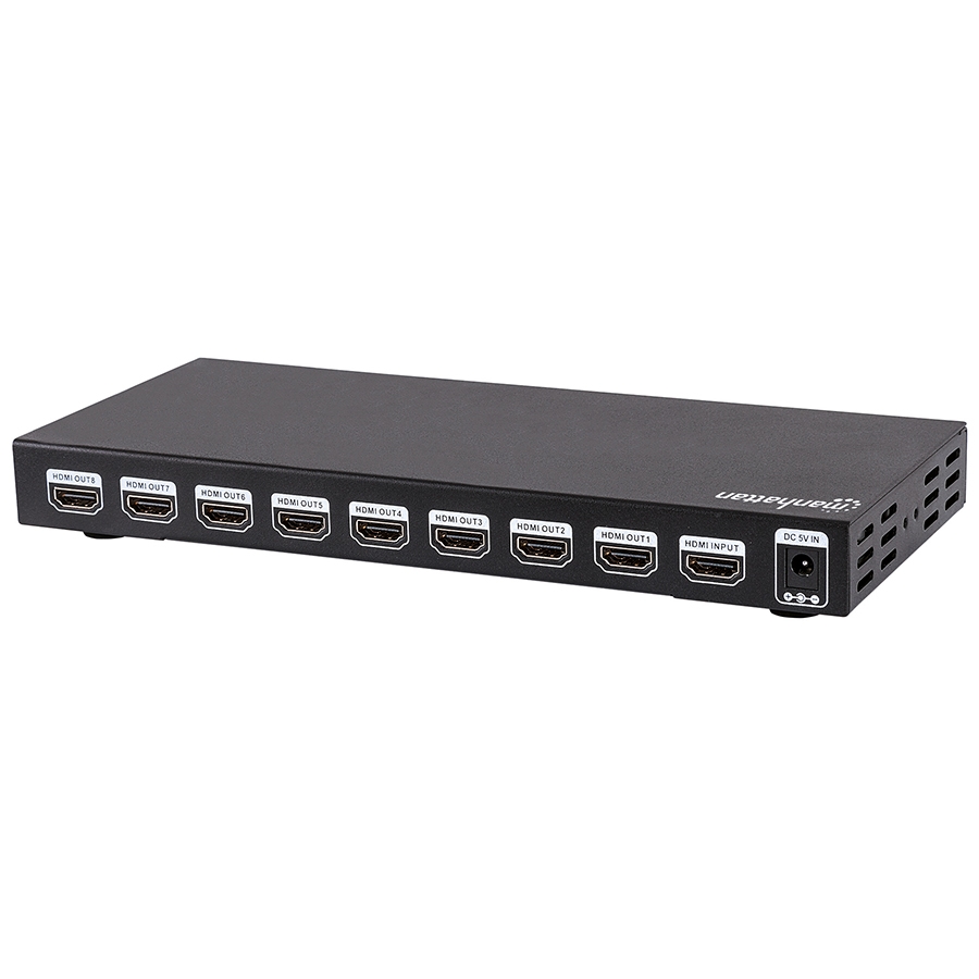 Video Splitter,Manhattan,207560, Hdmi 4K@30Hz, 1 In:8 Out