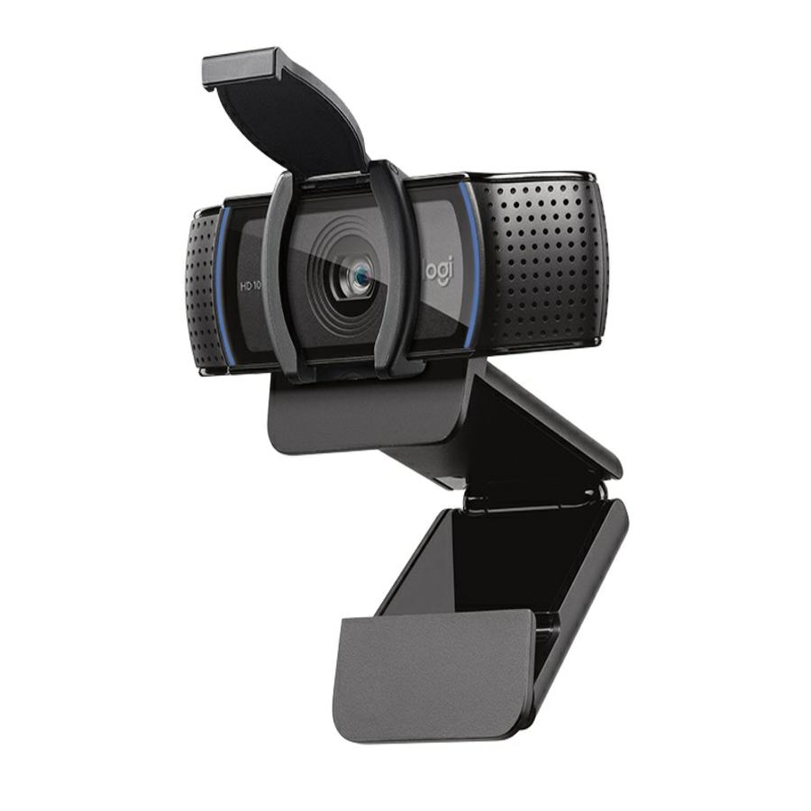 Webcam Logitech C920S Full Hd 1080P A 30 Fps Zoom 1.2X 3Mp Enfoque Automatico Tapa Para La Lente Negro
